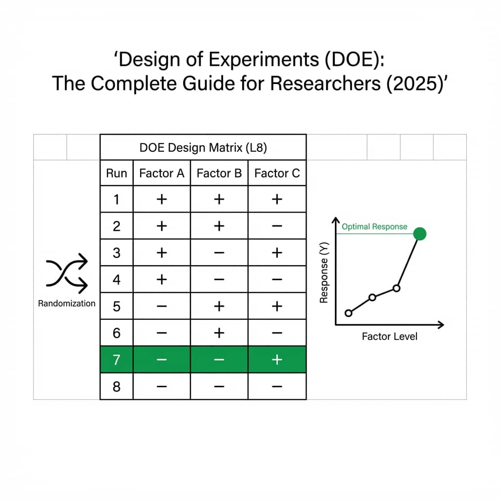 Design of Experiments (DOE): The Complete Guide for Researchers (2026)