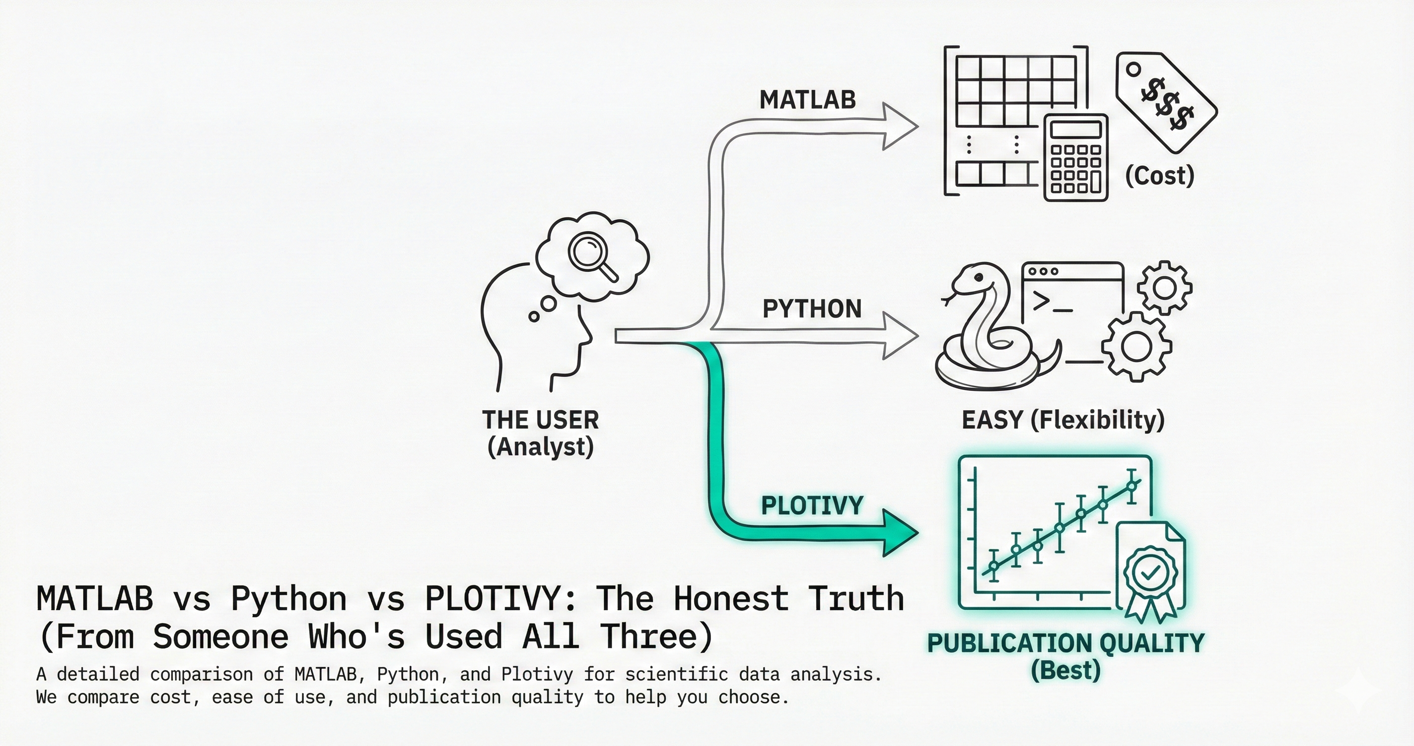 MATLAB vs Python vs PLOTIVY