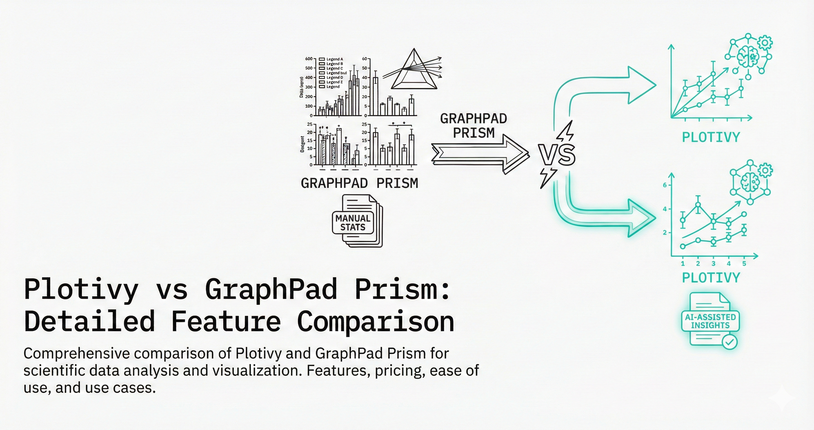 GraphPad Prism vs R vs Python comparison